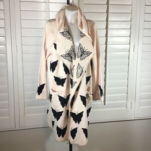 Johnny Was BIYA reversible butterfly coat